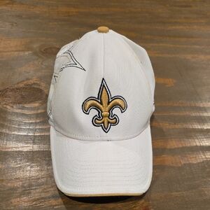 Reebok White and Gold Men's Hat